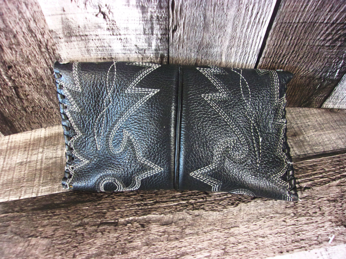 Wallet/Card Holder WC22 handcrafted from cowboy boots. Shop Handbags, Wallets & Cases at ChrisThompsonBags.com and buy the best card holder, country centerpiece, Country Chic, country style, Cowgirl Chic, cowgirl gift, cowgirl style, unique gift for her, wallet at Chris Thompson Bags.